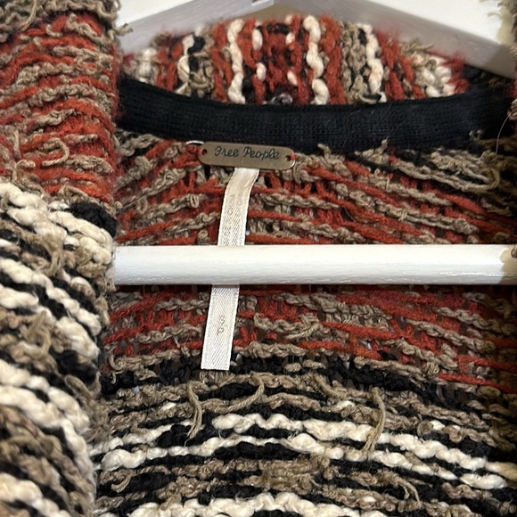 Free People Iona Long Belted Cardigan Duster Sweater - Picture 9 of 12